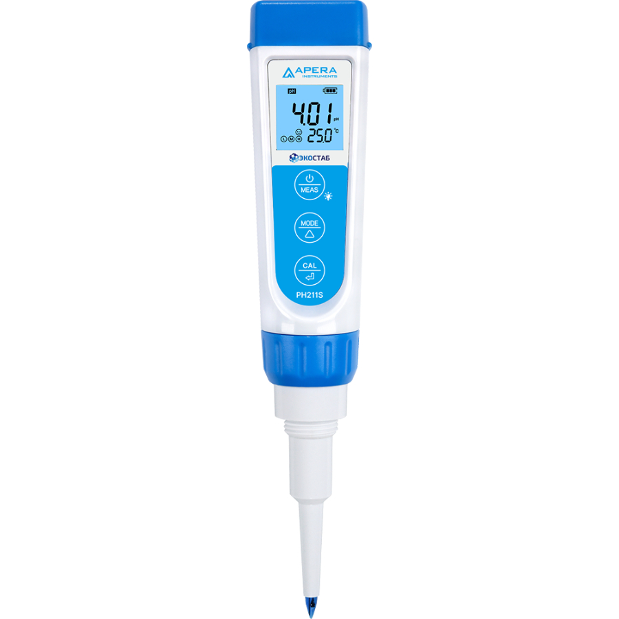 рН-метр, -2-16±0,01, карманный, серия 210, PH211S, Apera Instruments