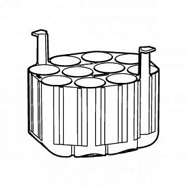 Адаптер 10×50 мл, макс. 4301g, для бакет-ротора S-4xUniversal-Large, 2 шт/уп