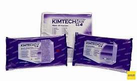 Салфетки для чистых помещений Kimtech Pure CL4, белые, 30,5х30,5 см, 100шт