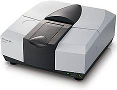 ИК-Фурье спектрометр, 7800-350 смˉ¹, разрешение 0,25 смˉ¹, IRTracer-100