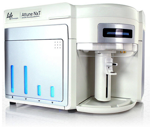 Проточный цитофлуориметр, до 4 лазеров, до 14 флуоресцентных параметров, с УЗ-фокусировкой, Attune NxT, Thermo FS Фото 1