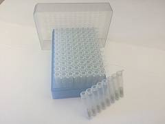 Планшет 96х1,2 мл, Lysing Matrix E, керамические шарики d 1,4 мм, кремниевые d 0,1 мм, стеклянный 1х d 4 мм