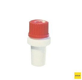 Пробка для колб из PTFE, газонепроницаем., с отверствием для перемеш. элементов шлиф 29/32