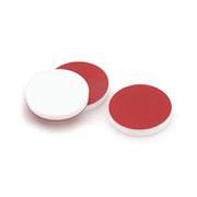 Септа силиконовая белая PTFE/Red Silicone, 1 мм, 9-425, PRE-SLIT, 100 шт./уп.