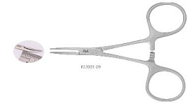 Щипцы хирургические прямые 100 мм, бранши 1,0 х 18,0 мм, Hartman Cvd, 1 шт.