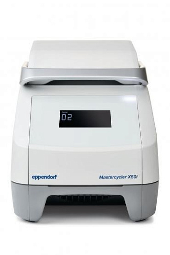 ДНК-амплификатор Mastercycler X50i, серебряный реакционный блок 96х0,2 мл, без блока управления (eco), Eppendorf Eppendorf - вид спереди