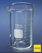 Стакан 600 мл, стеклянный, с носиком, с градуировкой, высокий, d 79х152 мм, 24 шт./уп.