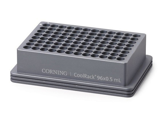 Штатив CoolRack 96x0.5 mL, для пробирок объёмом 0,5 мл, 96 мест , Corning (BioCision) Фото 1