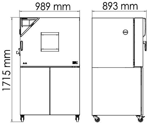 Камера испытательная «тепло-холод», -40...+180ºС, MK115, 115 л, Binder Фото 2