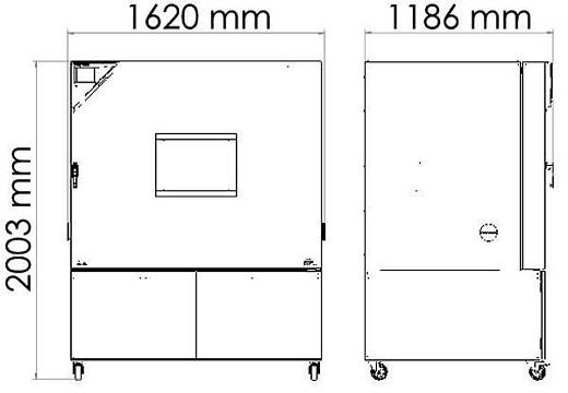 Камера испытательная «тепло-холод», -40...+180ºС, MK720, 734 л, Binder Фото 2