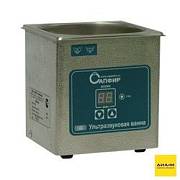 Ультразвуковая баня (мойка) 0,8 л, аналоговая, без подогрева, с крышкой, корзиной, 35 кГц