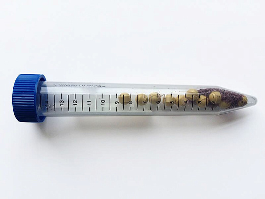 Пробирки 15 мл Lysing Matrix A, с гранатовым песком и керамическими шариками d 6,35 мм, MP Biomedicals Фото 2