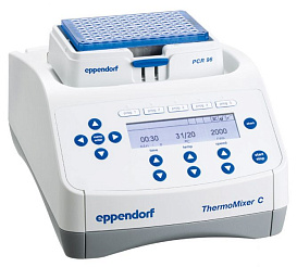 Термошейкер, с охлаждением, без термоблока, ThermoMixer C, Eppendorf