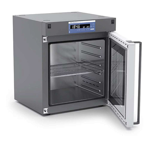 Сухожаровой шкаф 125 л, до +250°С, естественная вентиляция, Oven 125 basic dry glass, стеклянная дверь, IKA Фото 2