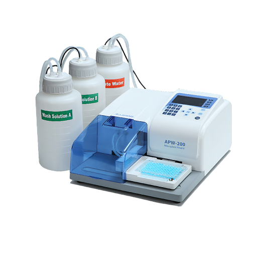 Вошер, 8/12-канальная голова, 4 бутыли, остаточный объем менее 1 мкл APW-200, Allsheng