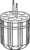 Адаптер для 11 пробирок на 7,5-12 мл, для ротора S-4x400, 2 шт/уп Фото 2