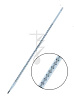 Термометр лабораторный, ц.д. 1°С, стекло, ТЛ-2 № 3 исп.1, 0...+150°C, d 8,7 мм, дл. 270 мм Фото 2