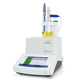 Титратор кулонометрический, по методу К. Фишера, 1 м. д.-5%, 100 методов, генерирующий электрод с диафрагмой, совместим с ПО LabX, C30SD Compact