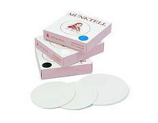 Фильтры беззольные упрочненные, круглые, тип 389, d 240 мм, 84 г/м², 20 с/10 мл, 8-12 мкм, 100 шт