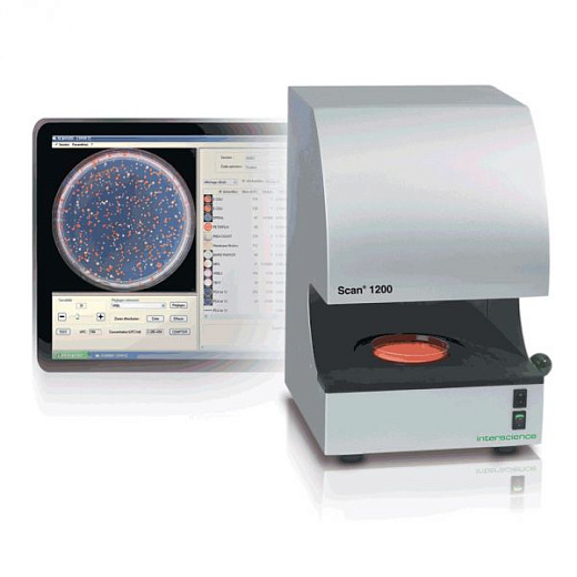 Счетчик колоний, автоматический, цветной, размер колоний от 0,05 мм, Scan 1200, Interscience Фото 1
