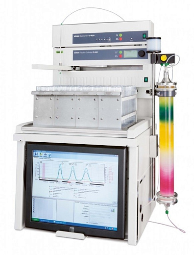 Система флэш-хроматографии с возможностью масштабирования процедуры очистки, 10 бар, Sepacore 10, Buchi Фото 1