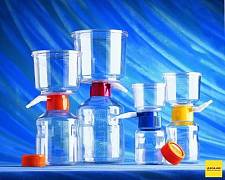 Фильтрующая система, нитроцеллюлоза, 0,2 мкм, 49х49 мм, 250 мл, стерильная, 12 шт.