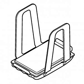 Адаптер для планшетов 5×MTP/2×DWP, макс. 3938g, для бакет-ротора S-4xUniversal-Large, 2 шт/уп