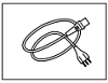 Кабель силовой Country-specific 3-Pin power cable with grounding conductor Фото 2