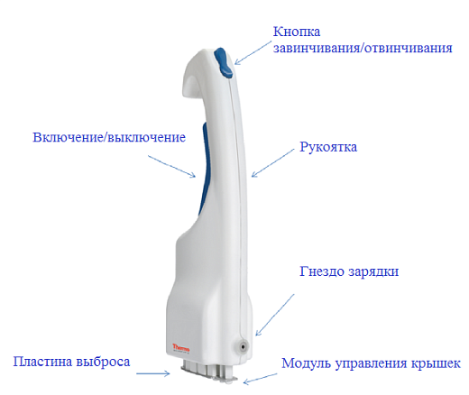 8-канальный кэппер/декаппер для завинчивающихся крышек пробирок Nunc, Thermo FS