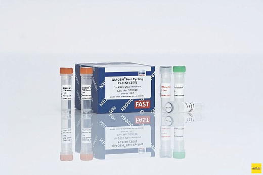 Мастер-микс для ПЦР Fast Cycling PCR Kit , с ДНК-полимеразой с «горячим» стартом HotStarTaq Plus, для быстрой амплификации, Qiagen Фото 1