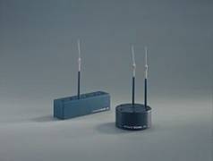 Штатив для держателей петель, прямоугольный, PVC, 6 гнезд, размеры 180х50х50 мм