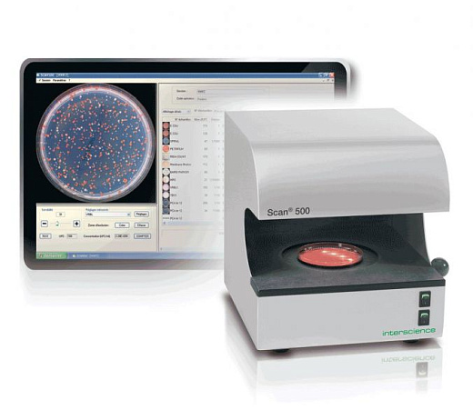 Счетчик колоний автоматический, цветной, 640х480, размер колоний 0,1 мм, Scan 500, Interscience Фото 2