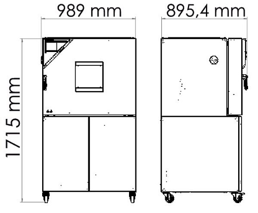 Камера испытательная «тепло-холод», -70...+180°С, MKT 115, 115л, Binder Фото 3