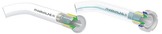 Шланг (трубка) для жидкостей в биофармацевтической и пищевой промышленности, PTFE, Pharmaline N, Watson-Marlow Фото 1