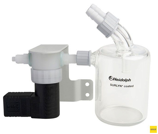 Ловушка Вульфа, предохраняет вакуумный клапан и вакуумный насос, Heidolph Фото 1